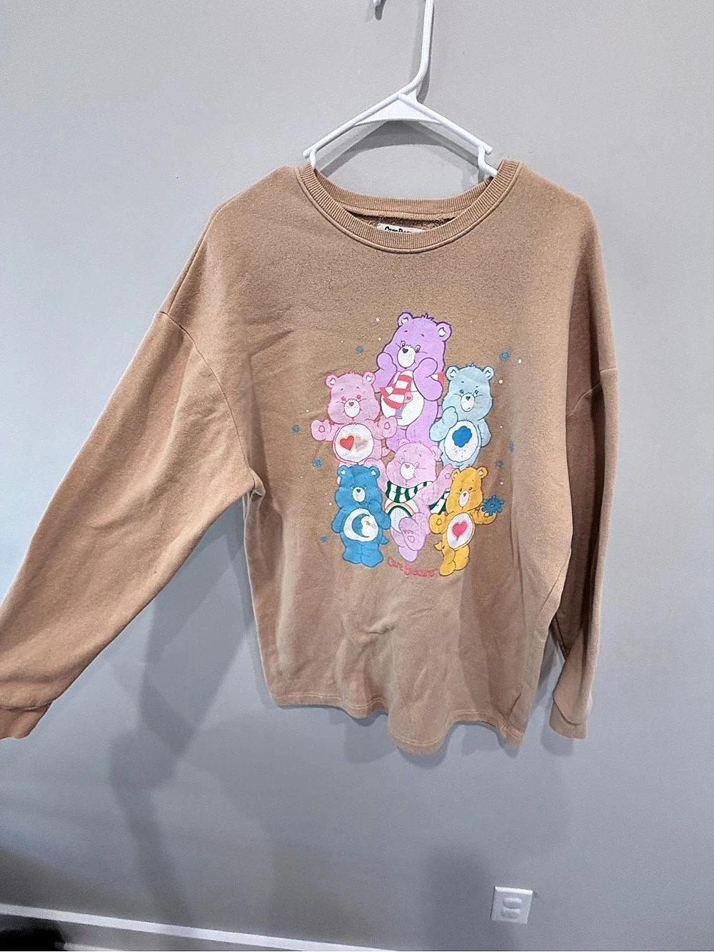 Care Bears graphic sweatshirt Brown Size Small